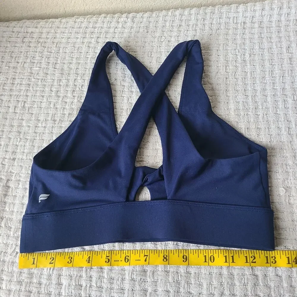 Fabletics Women's Navy Blue Sports Bra Size XS